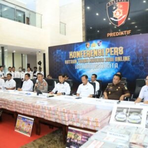 Tiga Kasus Judi Online Dibongkar, Polri Sita Aset Rp61 Miliar