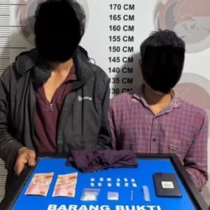 Polres Bener Meriah Amankan 2 Pelaku Penyalahgunaan Narkoba