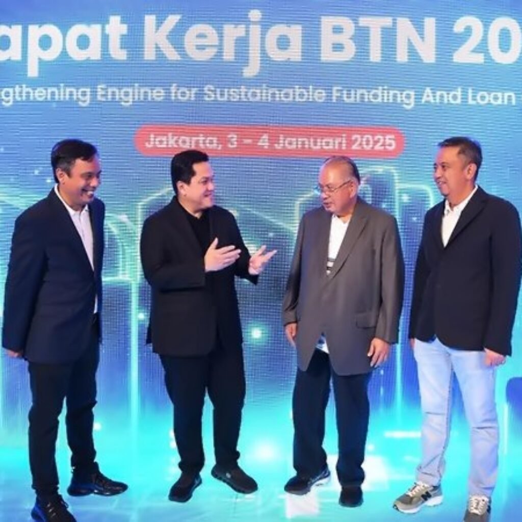 Erick Thohir Dorong BTN Jadi Megabank