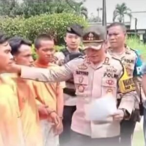 Sikat HP Dipintu Tol 4 Tersangka Komplotan Diringkus