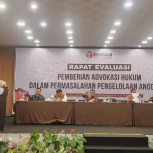 Bawaslu Sumut Gelar Rapat Evaluasi Pemberian Advokasi Hukum Permasalahan Kelola Anggaran