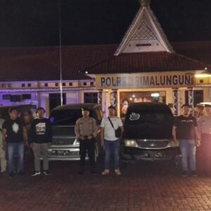 Polres Simalungun Ungkap Dan Sita 4 Mobil Penggelapan