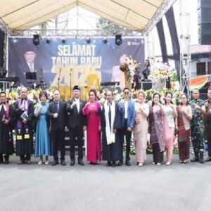 Syukuran Pemkab Dairi, Pj Bupati: Mari Bersinergi, Semoga Tahun 2025 Makin Cemerlang