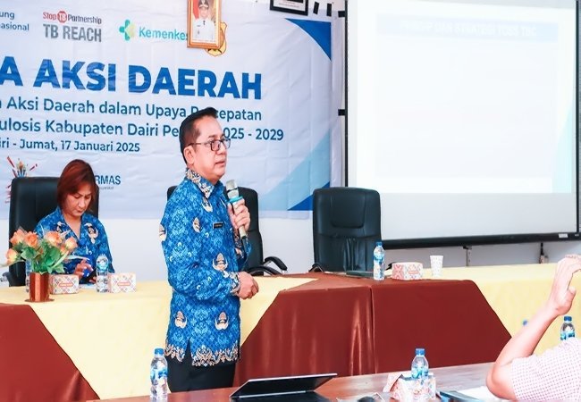 Pj. Sekda Dairi Sebut Perlu Komitmen Bersama Tanggulangi TBC