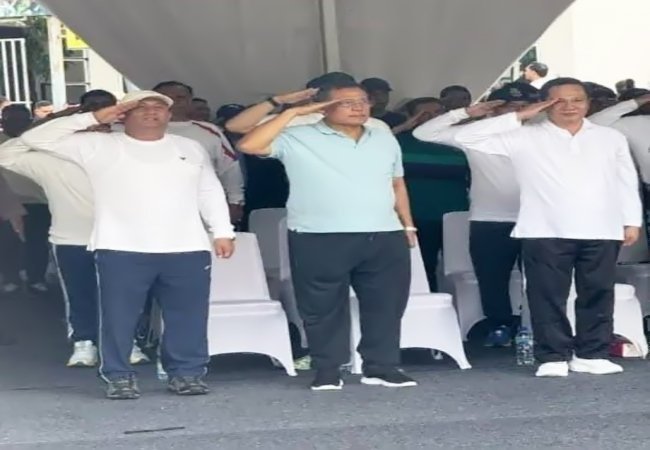 Bupati dan Wabup Dairi Terpilih Ikuti Gladi di Monas Bersama 480 Kepala Daerah