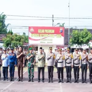 Dukung Mudik Lebaran 2025, Pemkab Dairi Gelar Apel