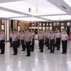 38 Pati Polri Diberi Kenaikan Pangkat