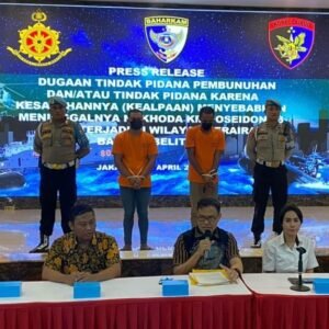 Ditpolair Baharkam Polri Ungkap Kasus Pembunuhan Di Tengah Laut
