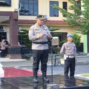 Kapolres Batubara Pimpin Sertijab 4 Pejabat Utama