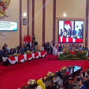 DPRD Gelar Rapat Paripurna, Walikota Medan Sampaikan Pidato Perdana