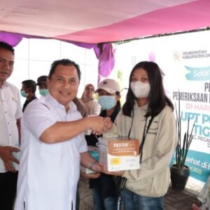 Luncurkan Program Cek Kesehatan Gratis (CKG) Sekda Dairi : Mari Manfaatkan Program Ini