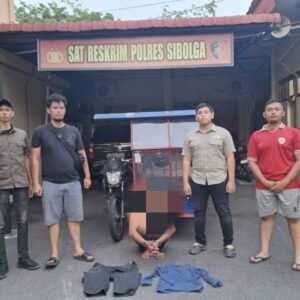 Satreskrim Polres Sibolga Bekuk tersangka Pencurian Becak Bermotor