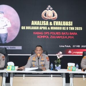 Giat Anev, Kapolres Tekankan Seluruh Jajaran Tingkatkan Kamtibmas