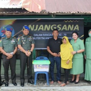 HUT ke-79 Pomad, Denpom I/5 Medan Anjangsana ke Rumah Prajurit