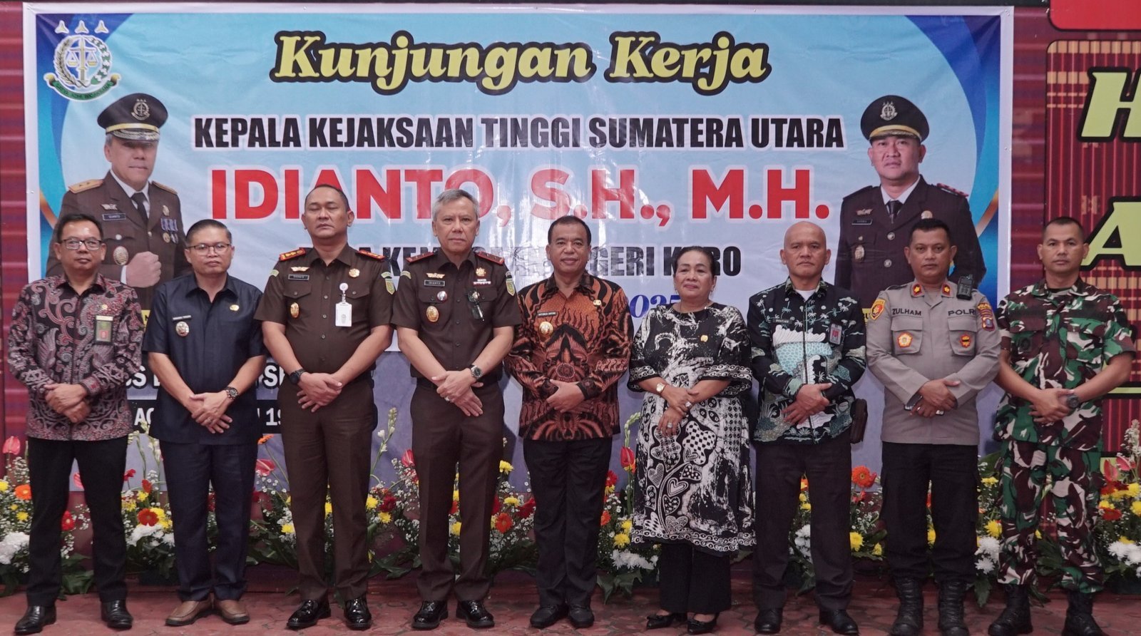 Kajati Sumut Dorong Kejari Karo Raih Predikat WBK, Tinjau Langsung Pelayanan dan Pengelolaan Barang Bukti