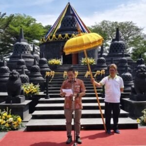 Wong Chun Sen Hadiri Peresmian Candi Tabha, Simbol Kebangkitan Warisan Budaya Nusantara