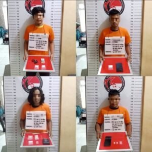 Bentuk Timsus, Polres Labuhanbatu Bekuk 4 Kurir Narkoba Sabu