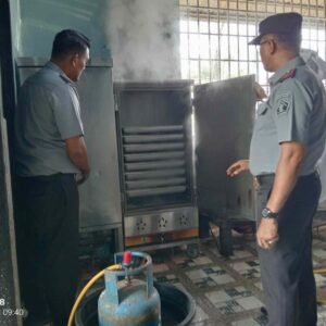 Tinjau Dapur, Kalapas Pastikan Kualitas Dan Kebersihan Makanan Warga Binaan