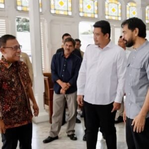 Soal 4 Pulau Di Aceh Singkil, Bupati Tapteng Dampingi Gubsu Kunjungi Gubernur Aceh