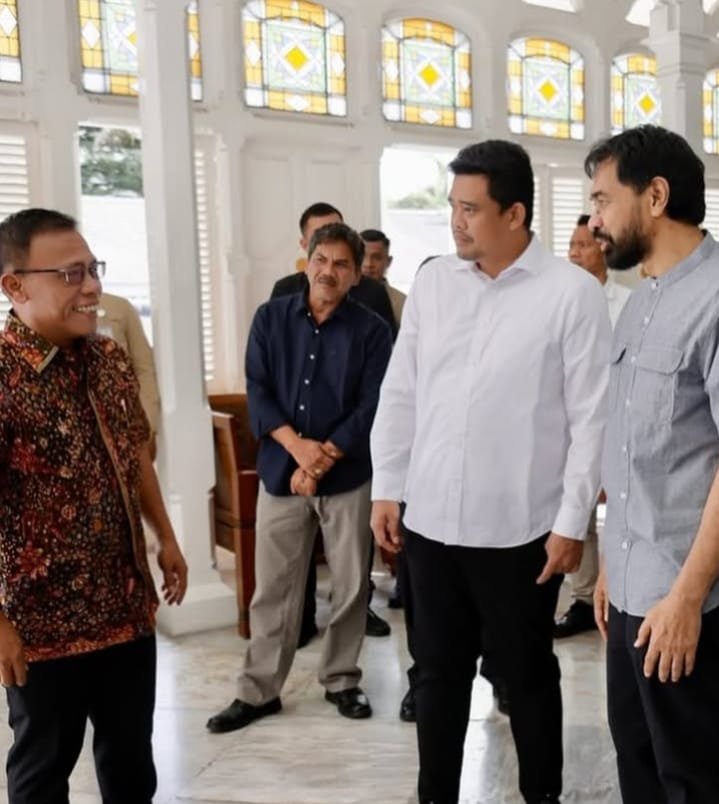 Soal 4 Pulau Di Aceh Singkil, Bupati Tapteng Dampingi Gubsu Kunjungi Gubernur Aceh