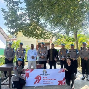 Sambut Hari Bhayangkara Ke-79 Bidpropam Polda Sumut Gelar Baksos Di Ponpes Hidayatullah
