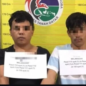 Kakak Adik Nekat Jualan Sabu Diciduk Dari Rumah Orang Tua