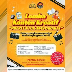 Divhumas Polri Buka Lomba Konten Kreatif Berhadiah Ratusan Juta