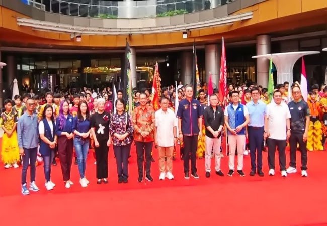 Kejuaraan Barongsai Naga Antar Pelajar dan Umum Digelar di Medan