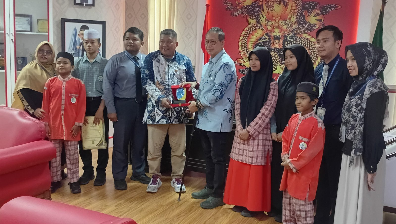 Ketua DPRD Medan Terima Kunjungan Nur Ihsan Islamic Full Day School, Bahas Prestasi dan Harapan Masa Depan Siswa
