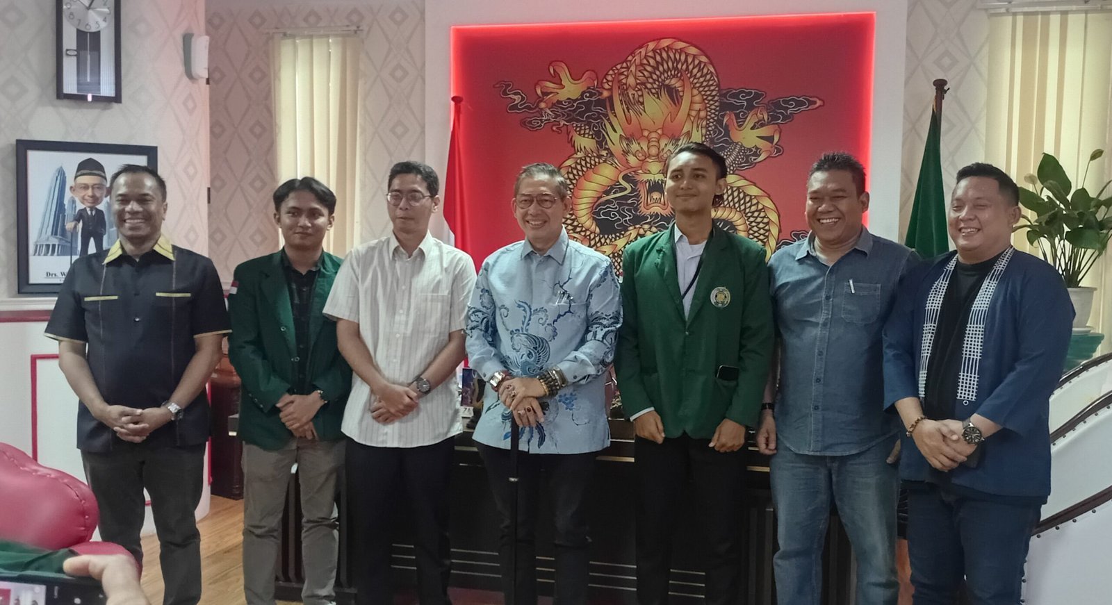 Mahasiswa FISIP USU Audiensi dengan Ketua DPRD Medan, Bahas Perjalanan Politik Wong Chun Sen
