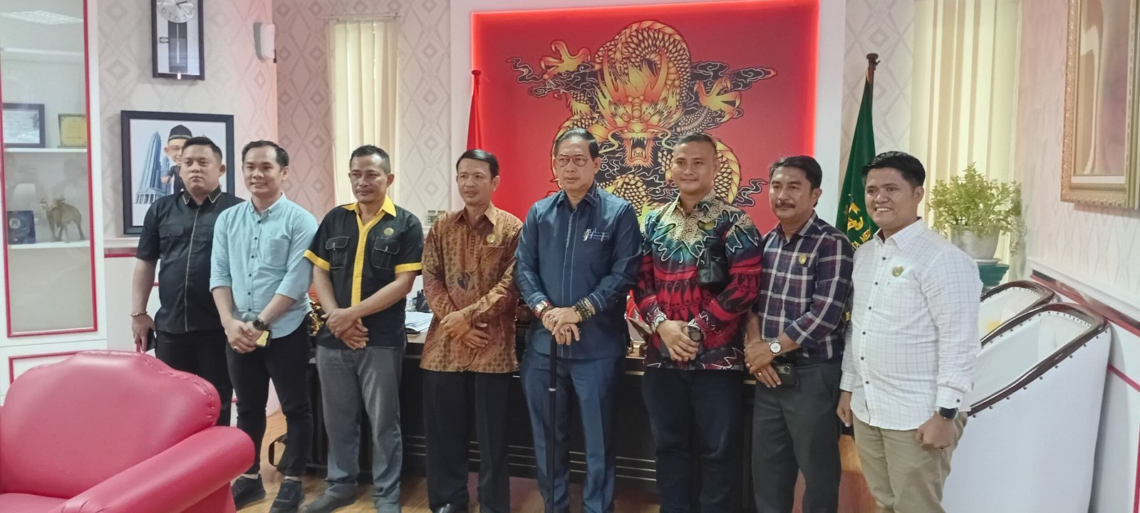 Ketua DPRD Medan Terima Kunjungan PMN, Dukung Rapat Kerja dan Aksi Sosial