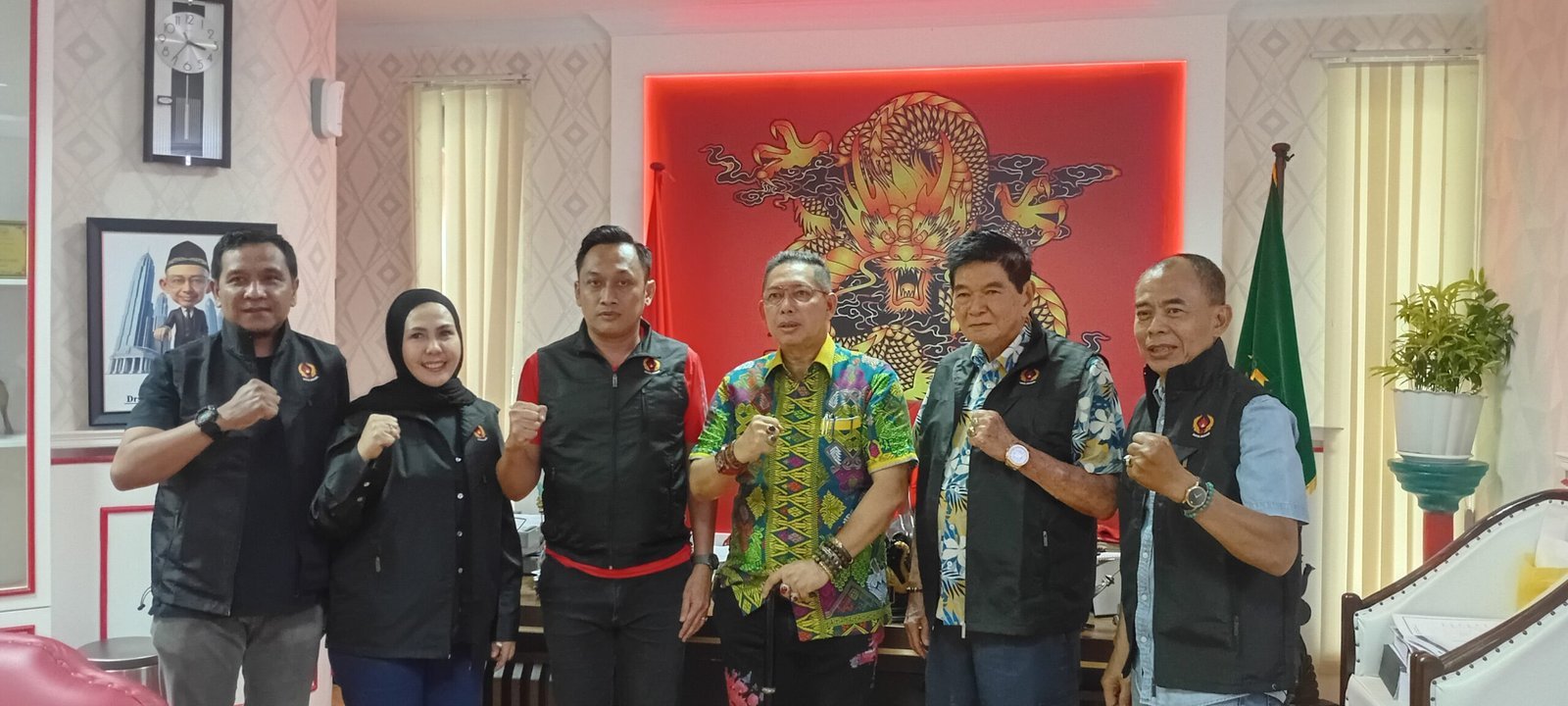 Ketua DPRD Medan Terima Audiensi KONI, Bahas Program dan Efisiensi Anggaran