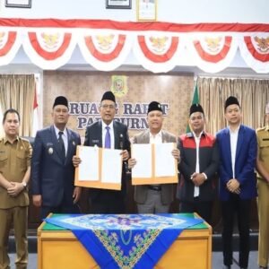 Bupati Dairi Sampaikan Nota Pengantar LKPJ Tahun Anggaran 2024 ke DPRD