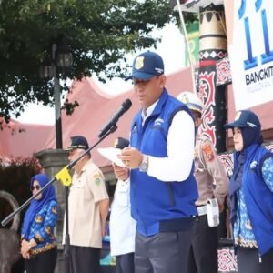 Wakil Bupati Dairi Pimpin Razia Gabungan Pajak Kendaraan Bermotor 2025
