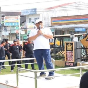Pemkab Dairi Gelar Gotong Royong Massal Wujudkan Program Jalan Tanpa Genangan Air