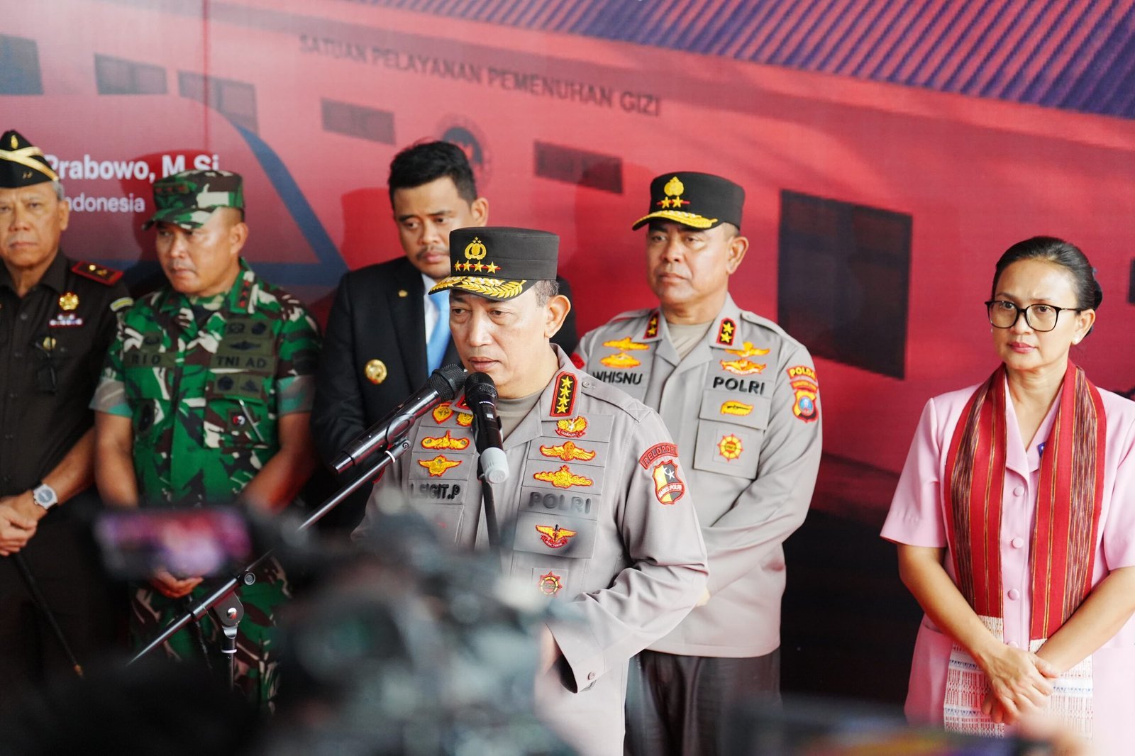 Kapolri Hadiri Groundbreaking 29 SPPG Polda Sumut dan Jajaran, Komitmen Dukung Program MBG