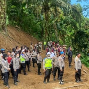 Polresta Deli Serdang Amankan Kegiatan Eksekusi Lahan Bendungan Lau Simeme