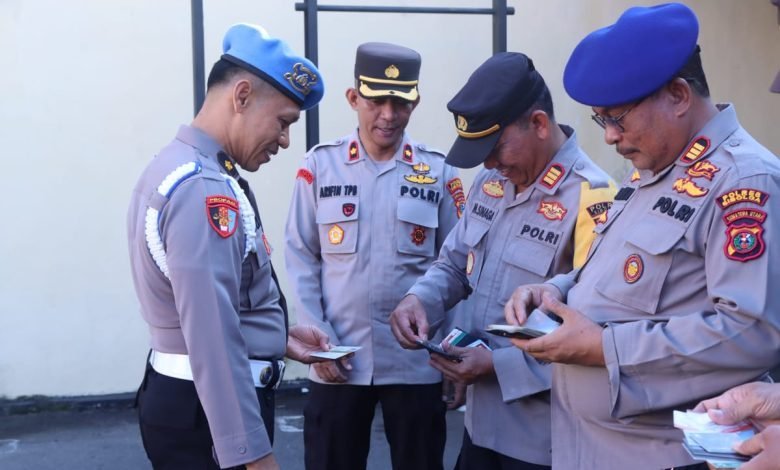 Propam Polda Sumut Gelar Gaktibplin Di Mapolres Sibolga, Tegakkan Disiplin Internal