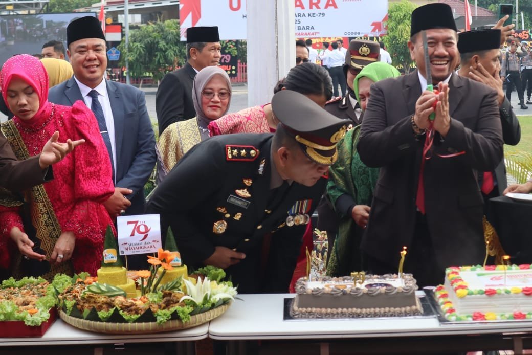 Perayaan HUT Bhayangkara Ke-79 Polres Batubara Meriah