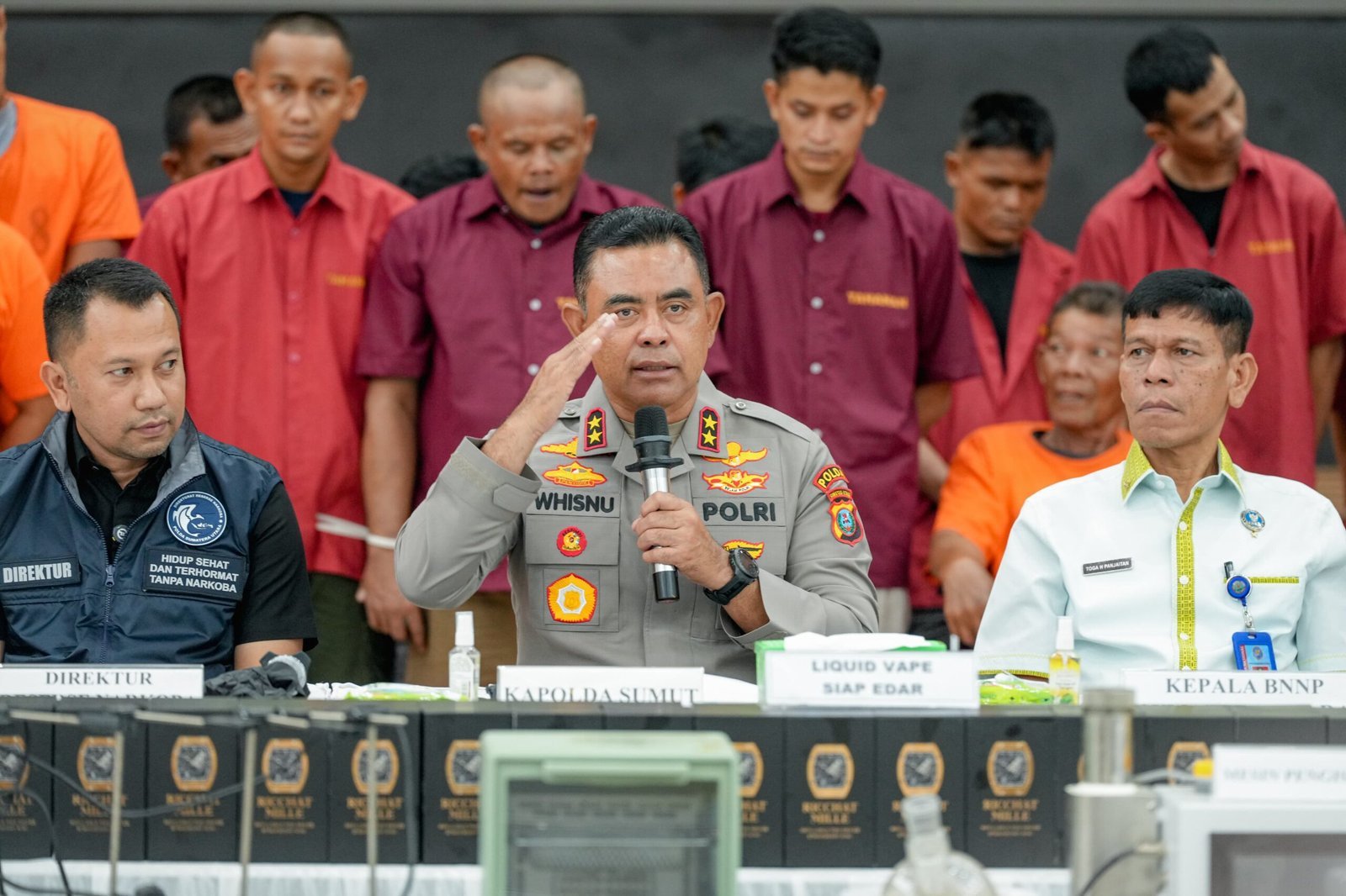 Polda Sumut Ungkap 3.078 Kasus Narkoba, Sita 1,6 Ton BB Sepanjang Semester I 2025