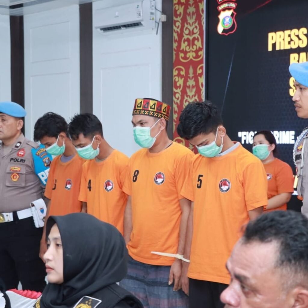 Polres Asahan Ungkap Jaringan Narkotika Antar Provinsi Serta Musnahkan Sabu 31,5 Kg