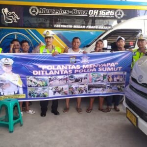 Bukan Sekadar Razia, Polda Sumut Ajak Para Pengemudi Tertib Berlalu Lintas Secara Humanis