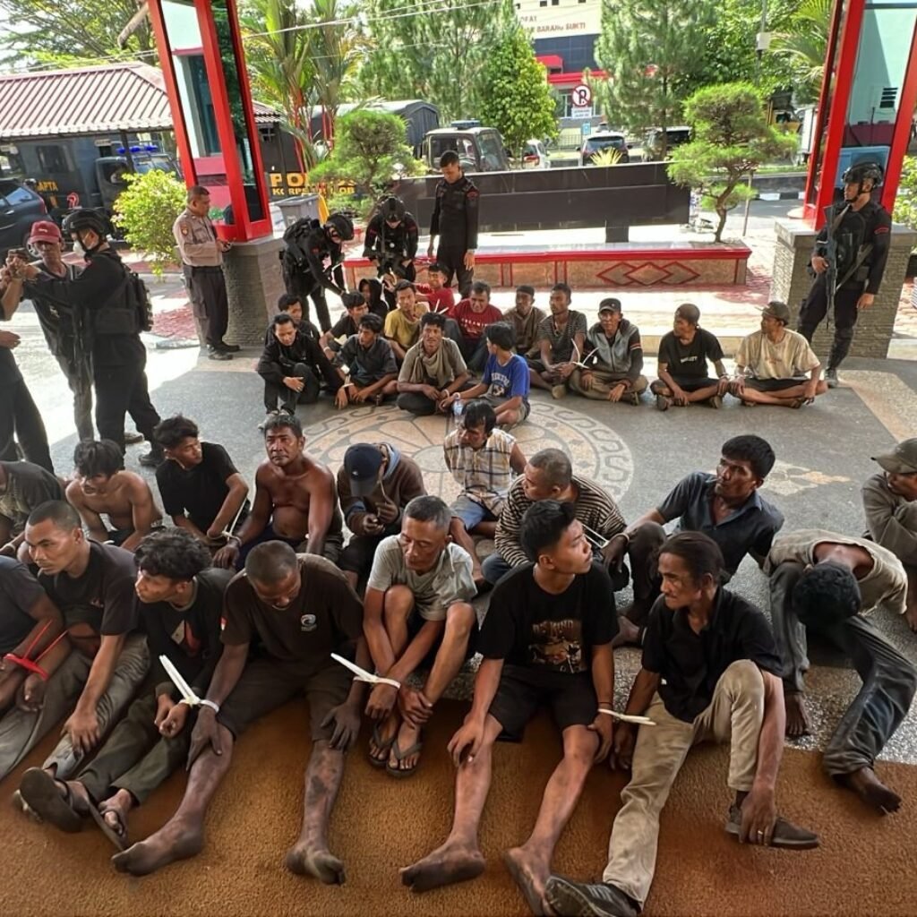 Polda Sumut Ringkus 26 Tersangka Penjarahan Aset PT ABR, Kerugian Capai Rp1,5 Miliar