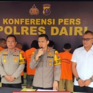 Polres Dairi Ungkap 8 Kasus Narkoba, 1 Tersangka ‘Hilang’