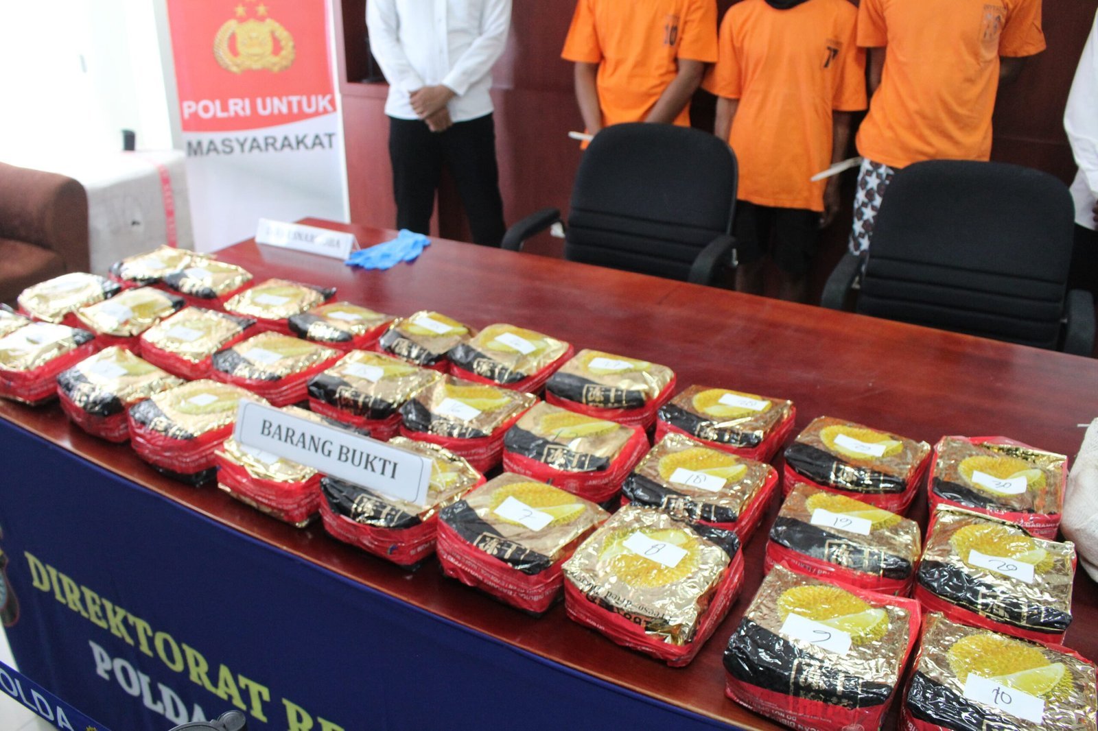 Polda Sulteng Ungkap Penyelundupan 30 Kg Sabu