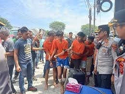 Komplotan Begal Sadis Dibekuk, 2 Dari 5 Tersangka Ditembak Kakinya