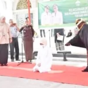 Usai Viral Di Medsos, Sepasang Sejoli Bukan Muhrim Berakhir Dihadapan Hukum