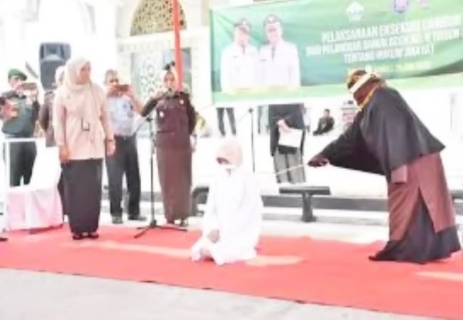 Usai Viral Di Medsos, Sepasang Sejoli Bukan Muhrim Berakhir Dihadapan Hukum