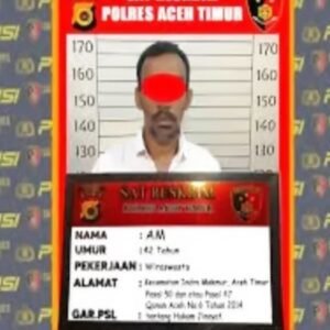 Lecehkan Anak Tiri, Seorang Ayah Diringkus