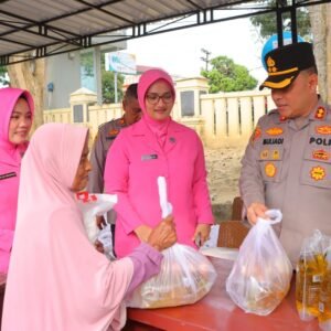 Polres Aceh Tamiang Giat GPM, Ratusan Warga Padati Mapolres